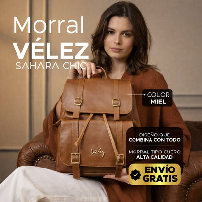🌟 Morral Sahara Chic 👜✨Cuero vegano de alta calidad